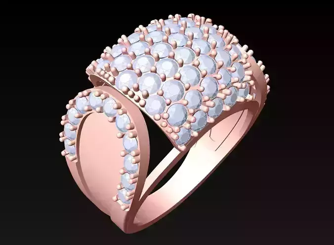 Diamond Ring - Womens Rings - SN522