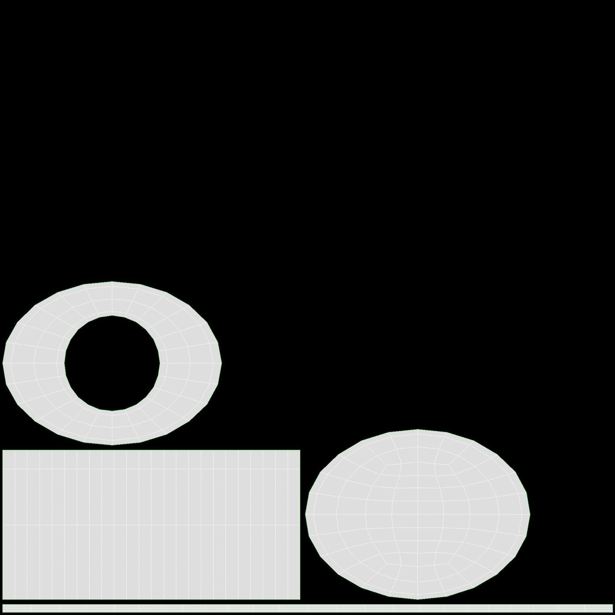 Children Dresser with Mirror and Drawers 3D model_11