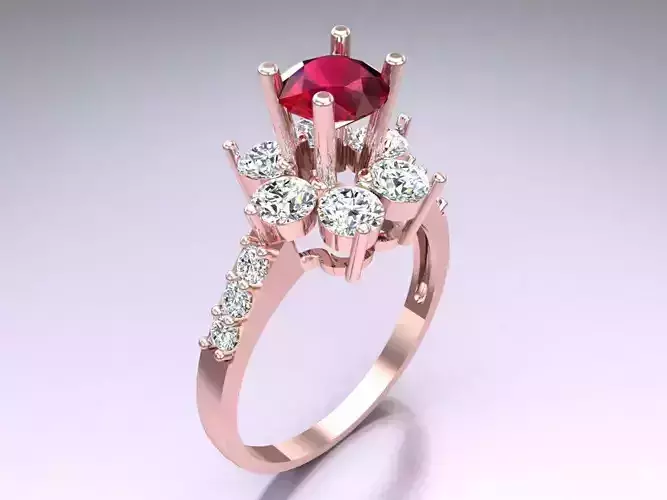 Diamond Ring - Womens Rings - SN618