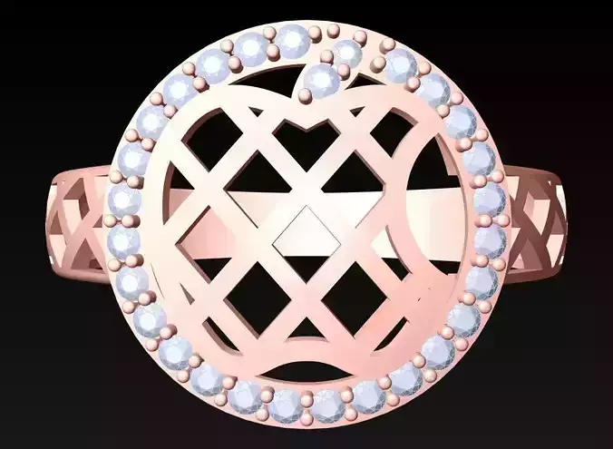 Apple Ring - Womens Rings - SN621