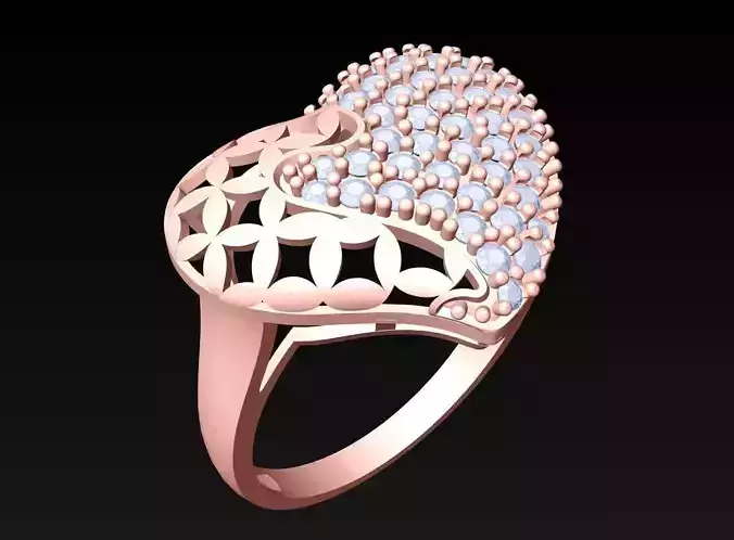 Heart Ring - Womens Rings - SN637