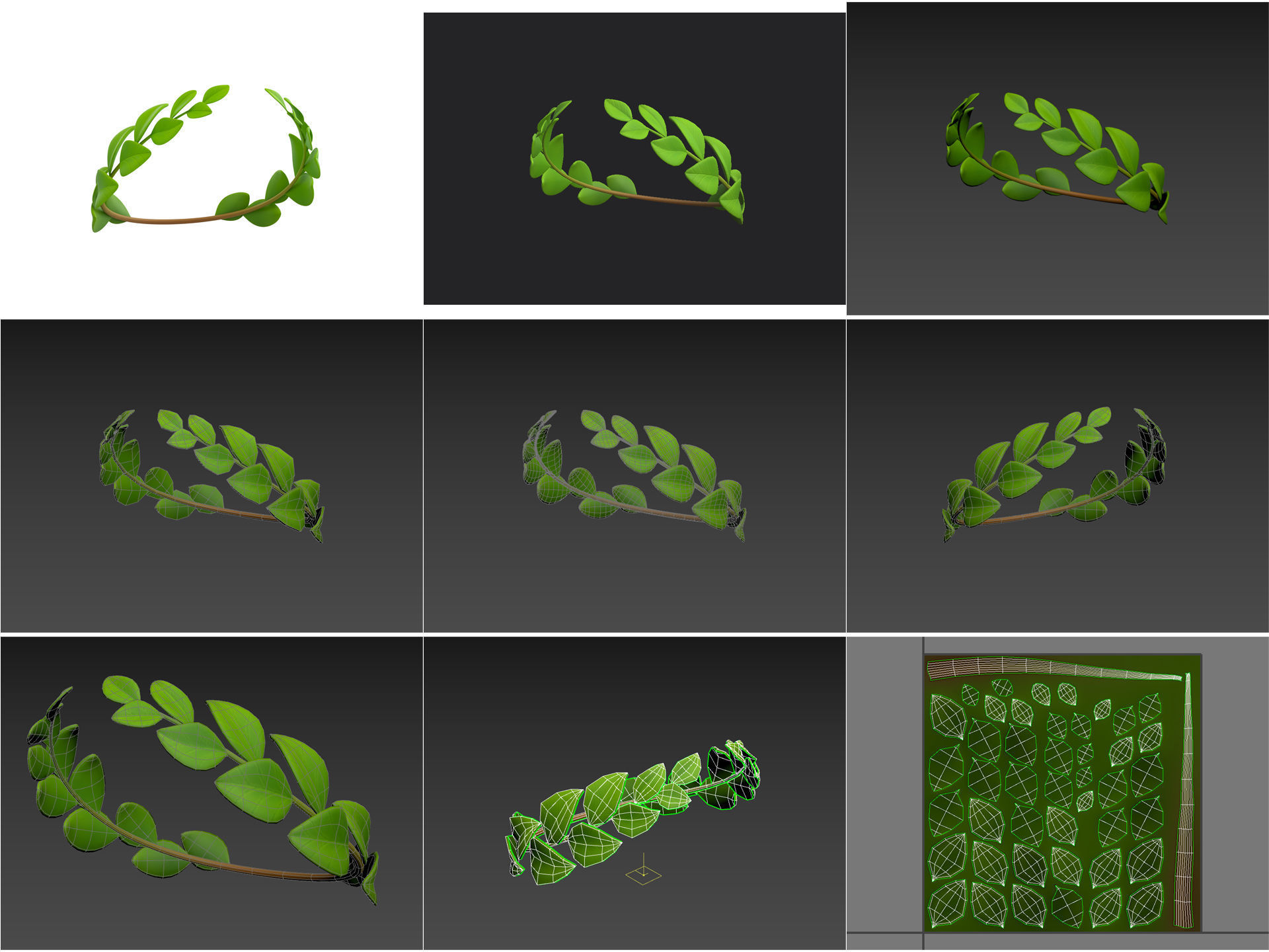 Hats and Helmets Pack 9 3D model_19