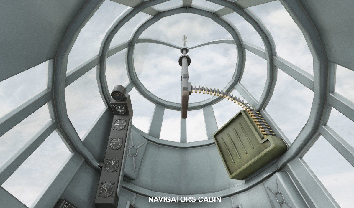 Ilyushin IL-4 3D model_22