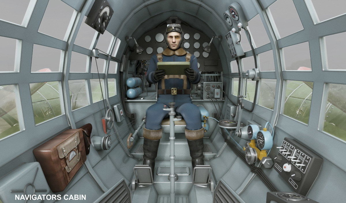 Ilyushin IL-4 3D model_20