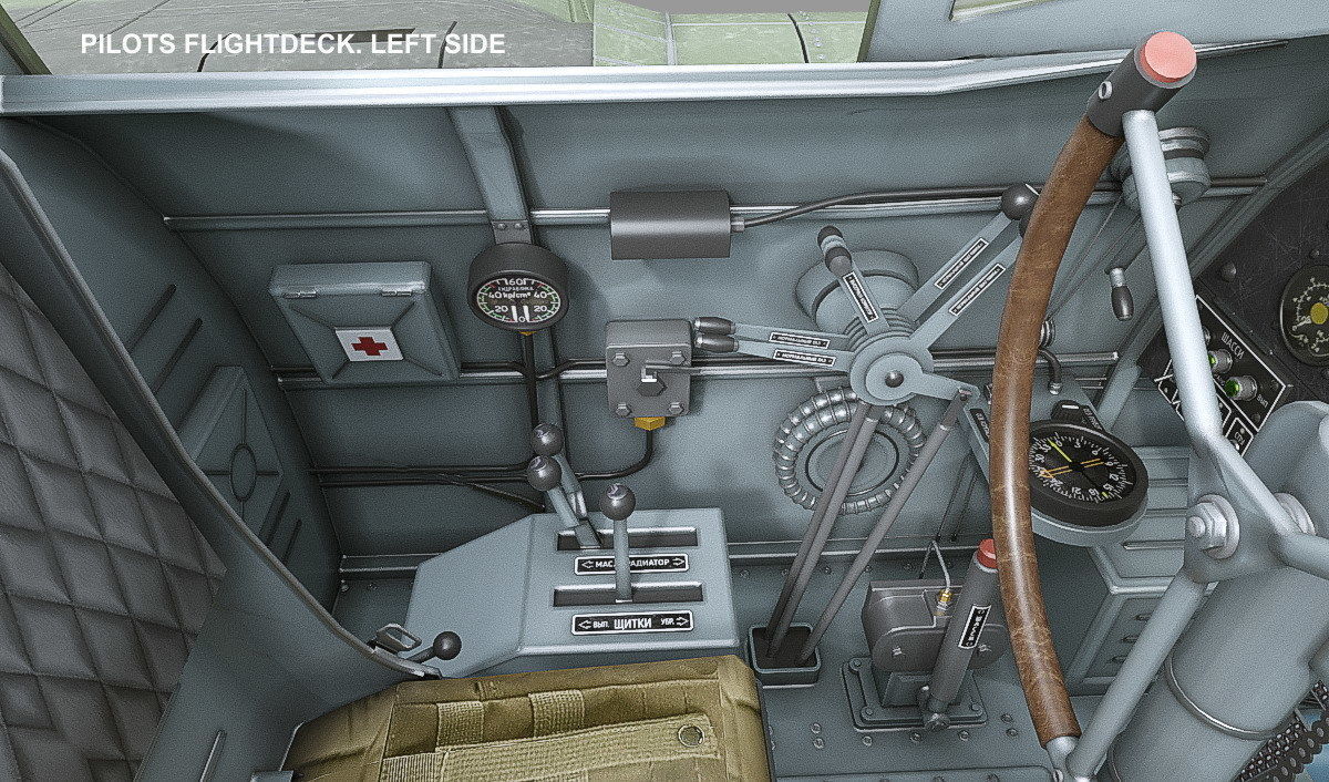Ilyushin IL-4 3D model_18