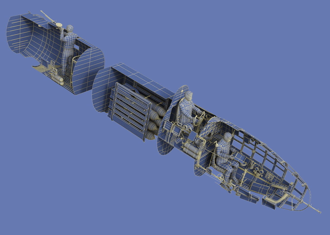 Ilyushin IL-4 3D model_27