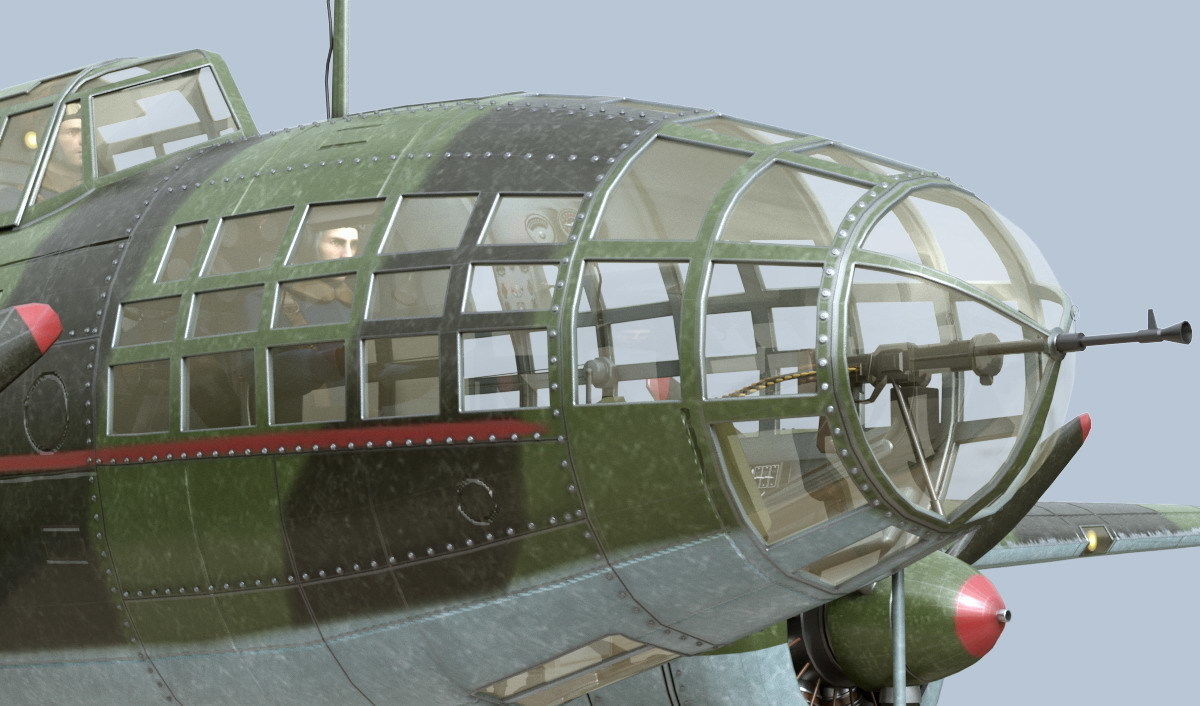 Ilyushin IL-4 3D model_14