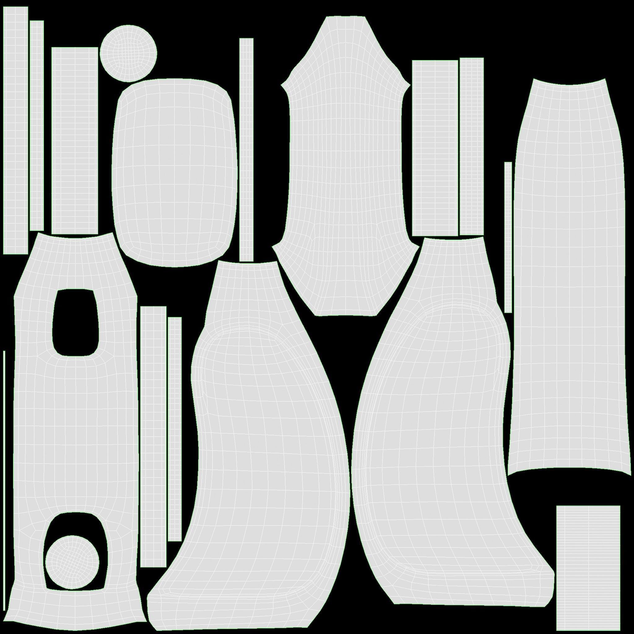 Plastic Bottle with Handle Mockup 01 3D model_10