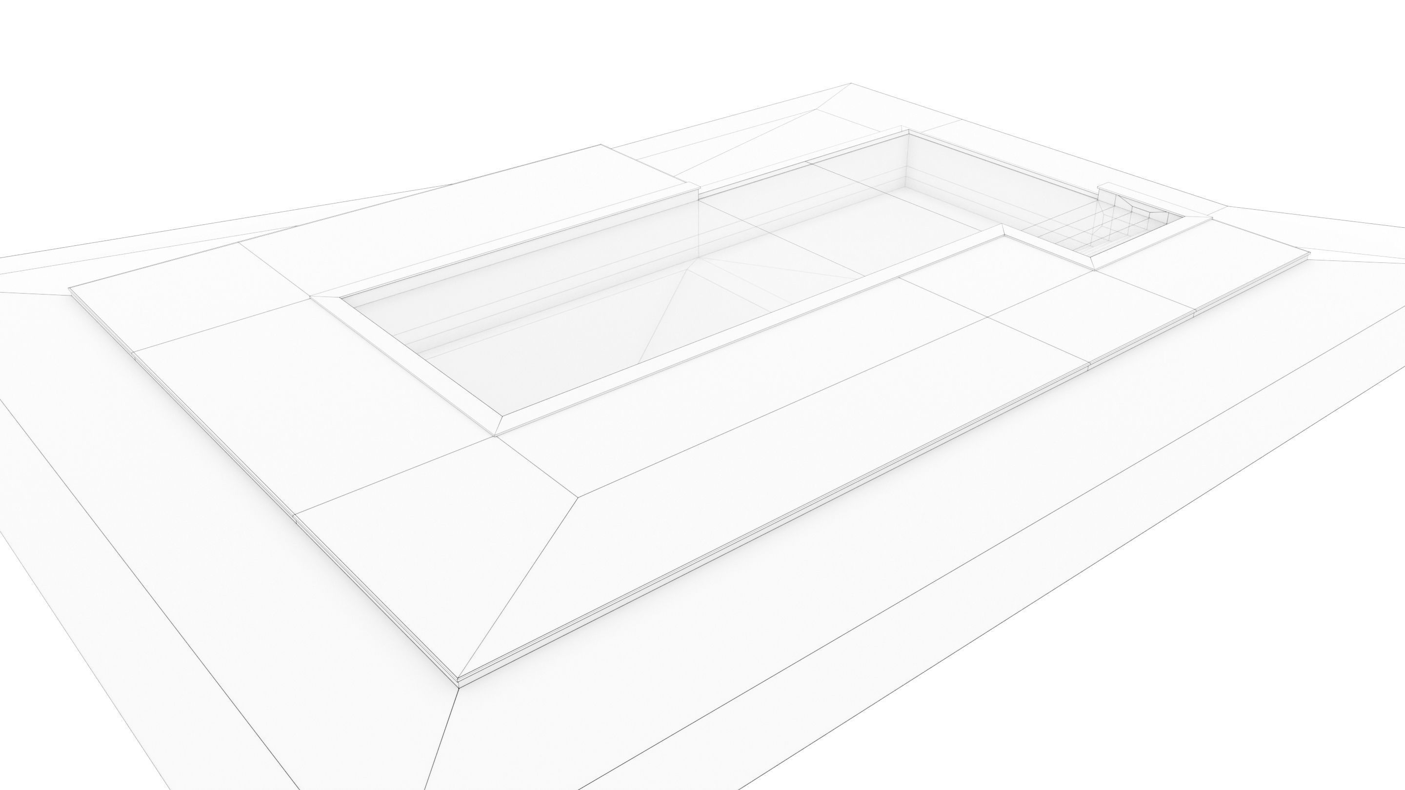 Swimming Pool 3D model_15