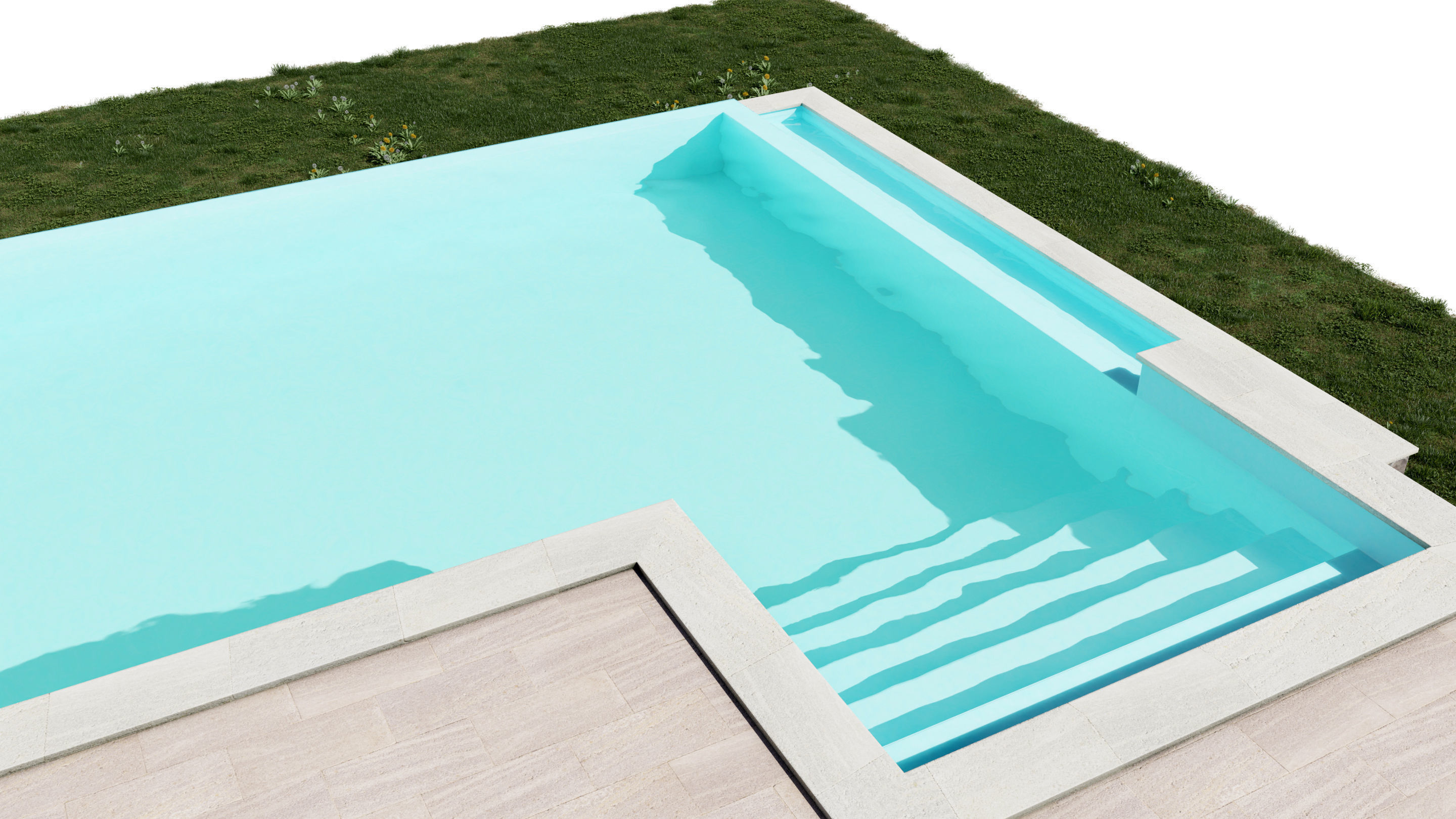 Swimming Pool 3D model_7