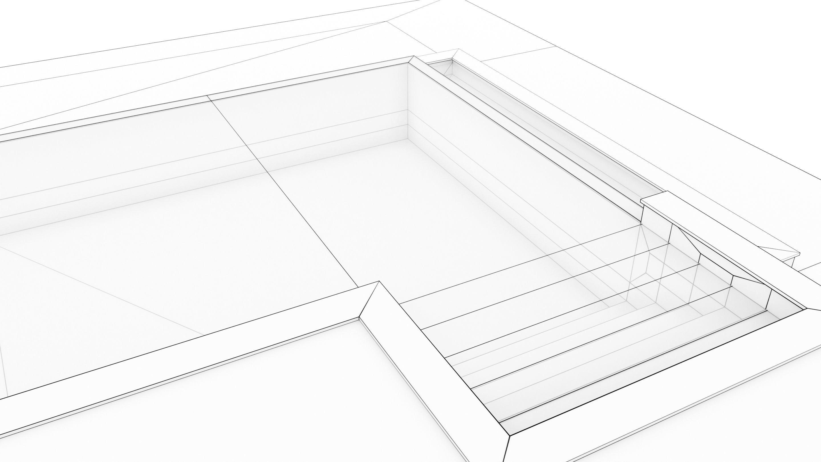 Swimming Pool 3D model_17