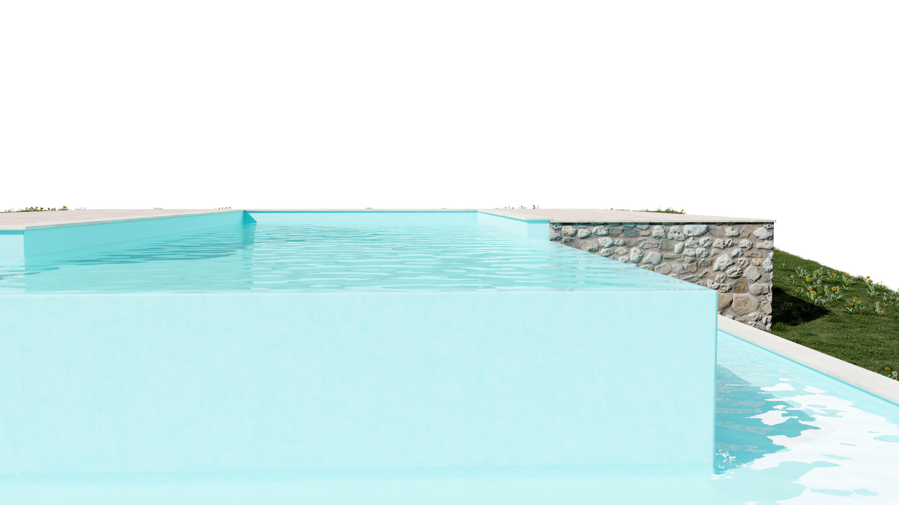 Swimming Pool 3D model_9