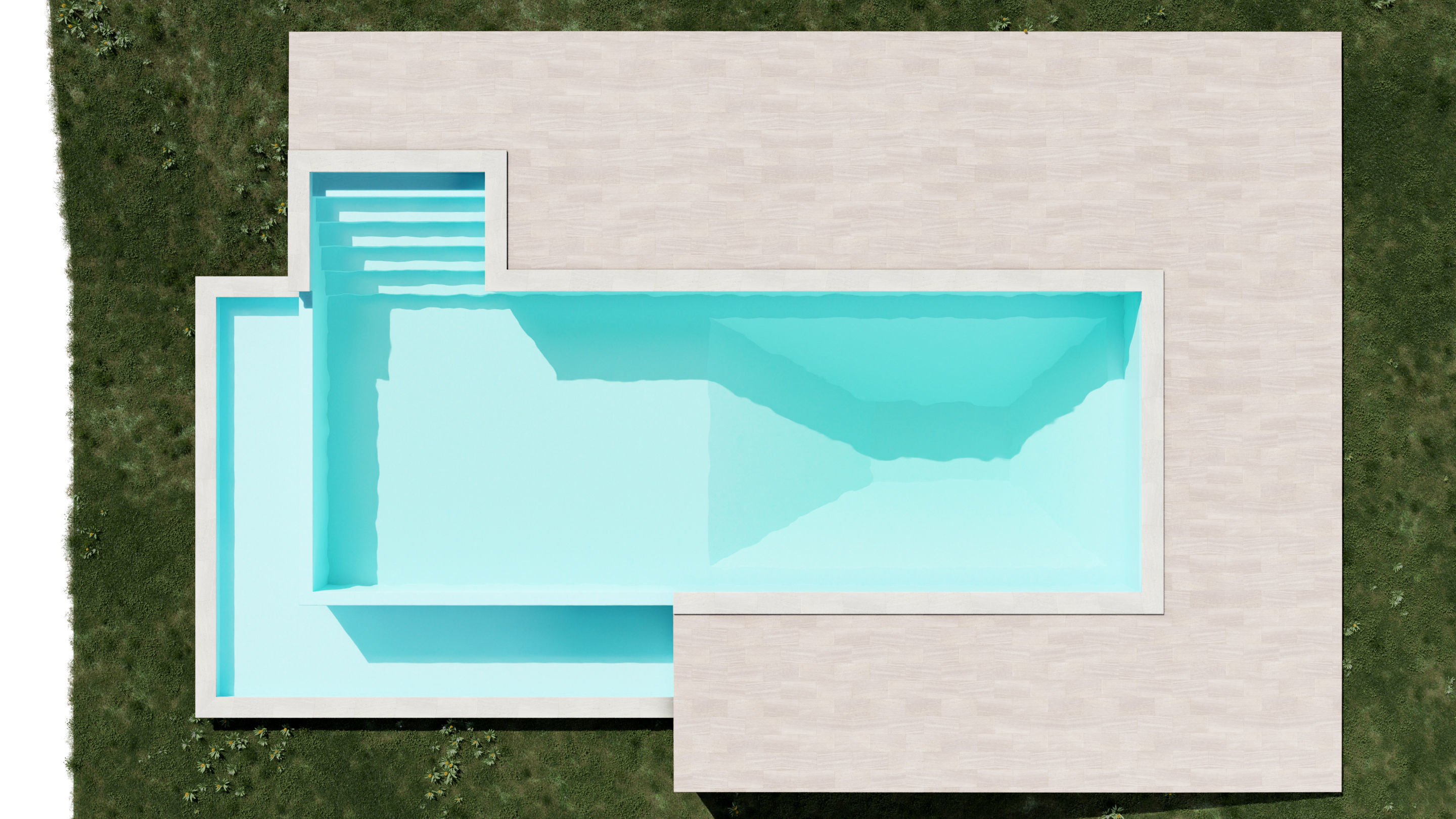 Swimming Pool 3D model_10
