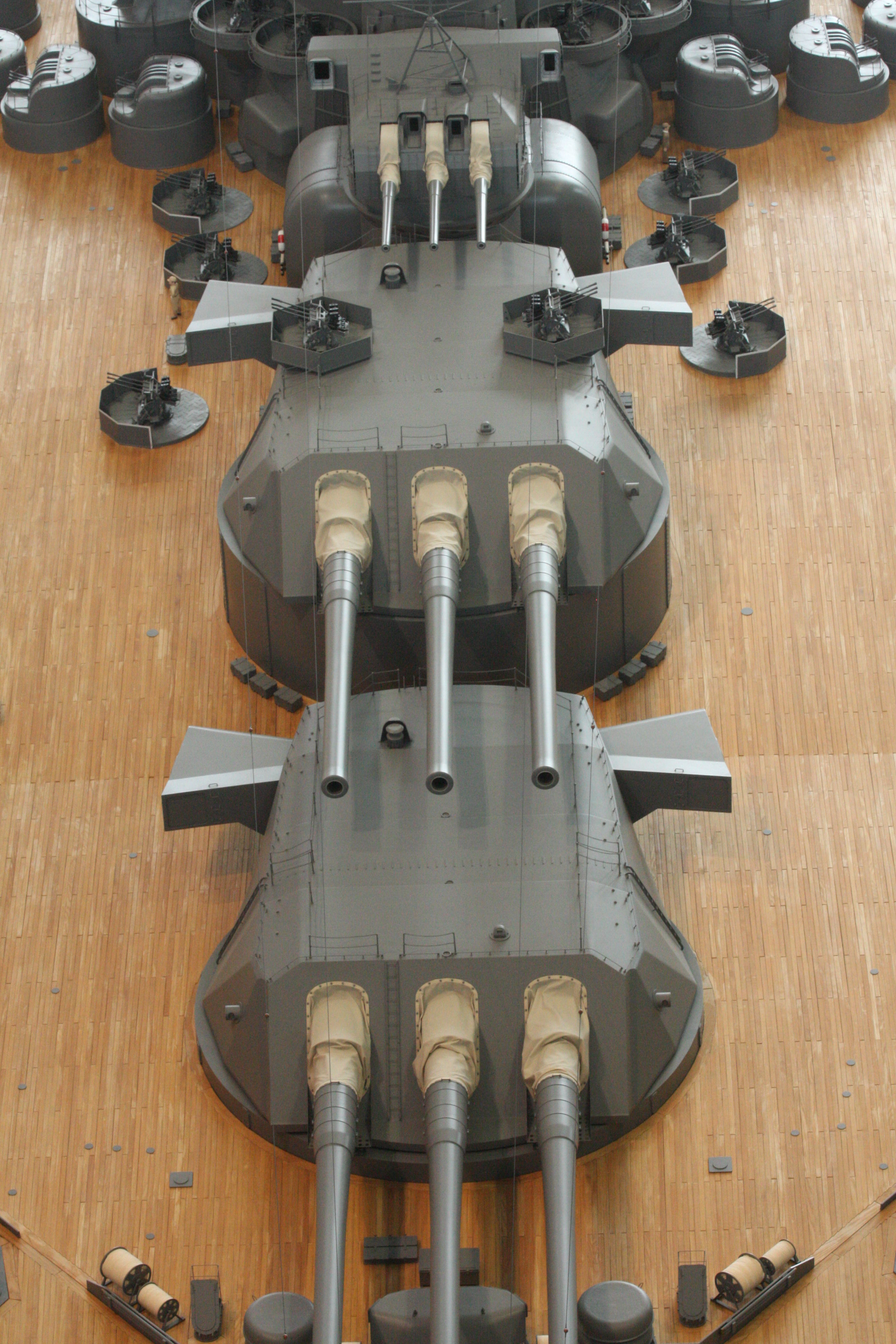 main caliber guns 3D print model_17