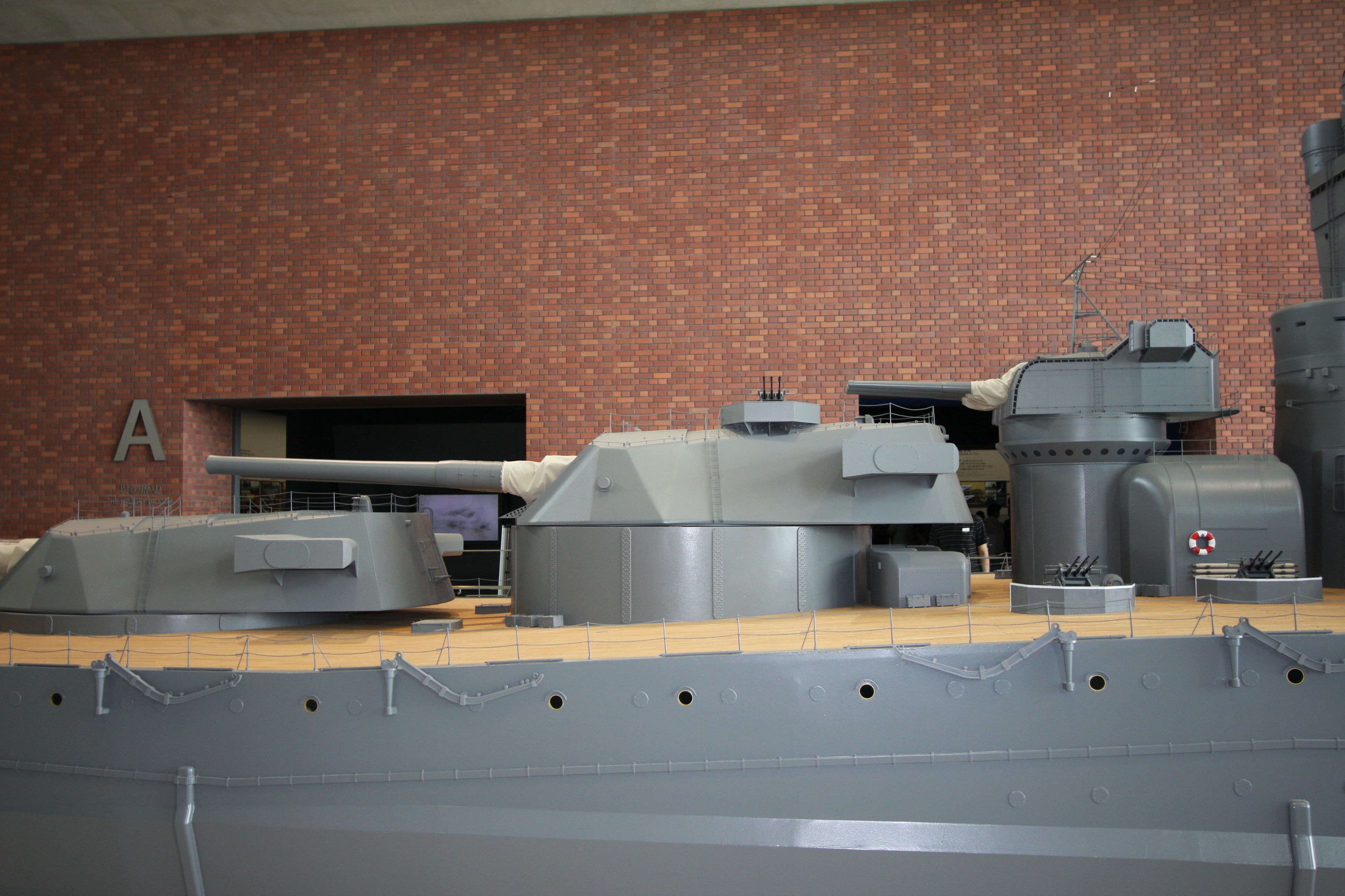 main caliber guns 3D print model_16