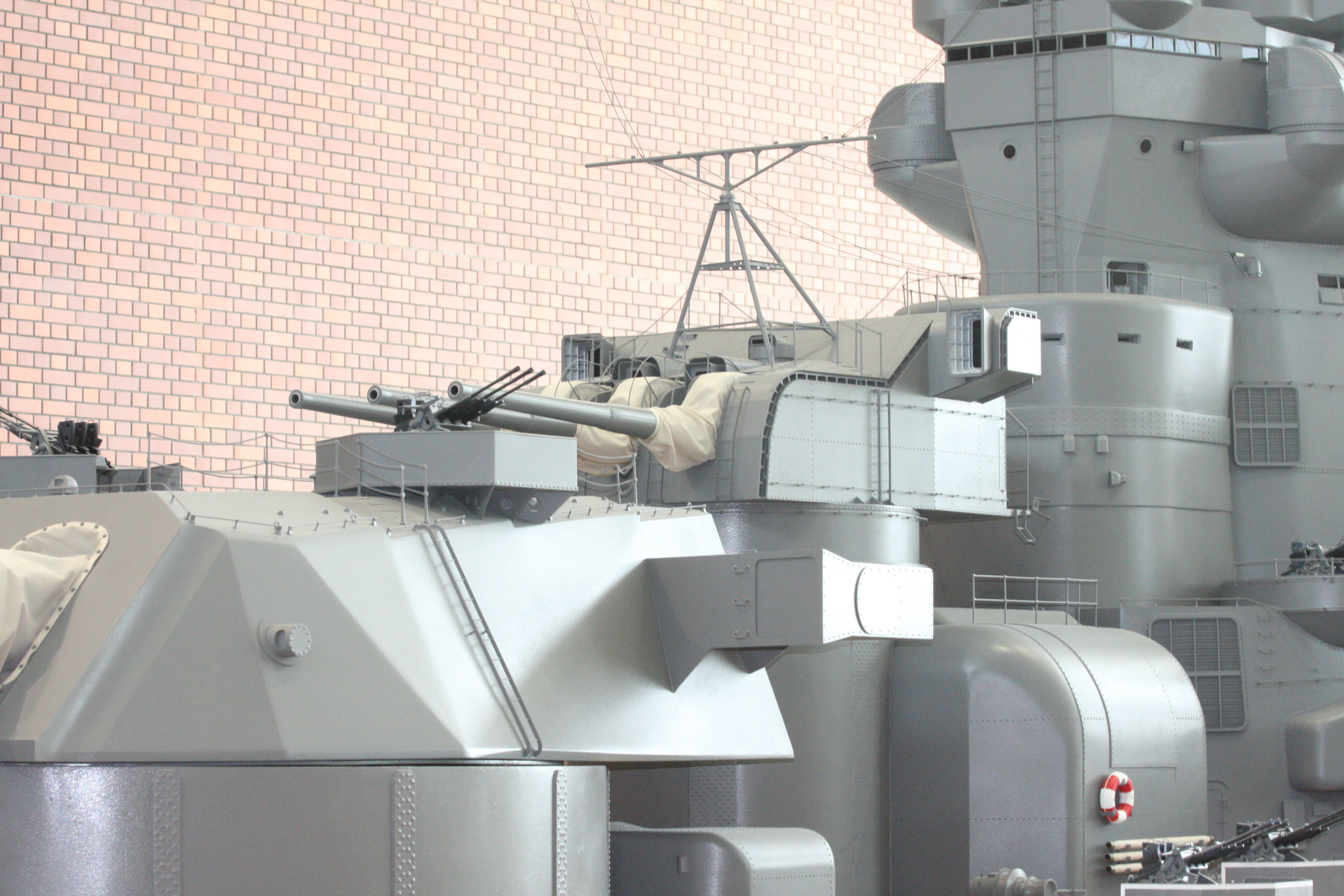 main caliber guns 3D print model_13