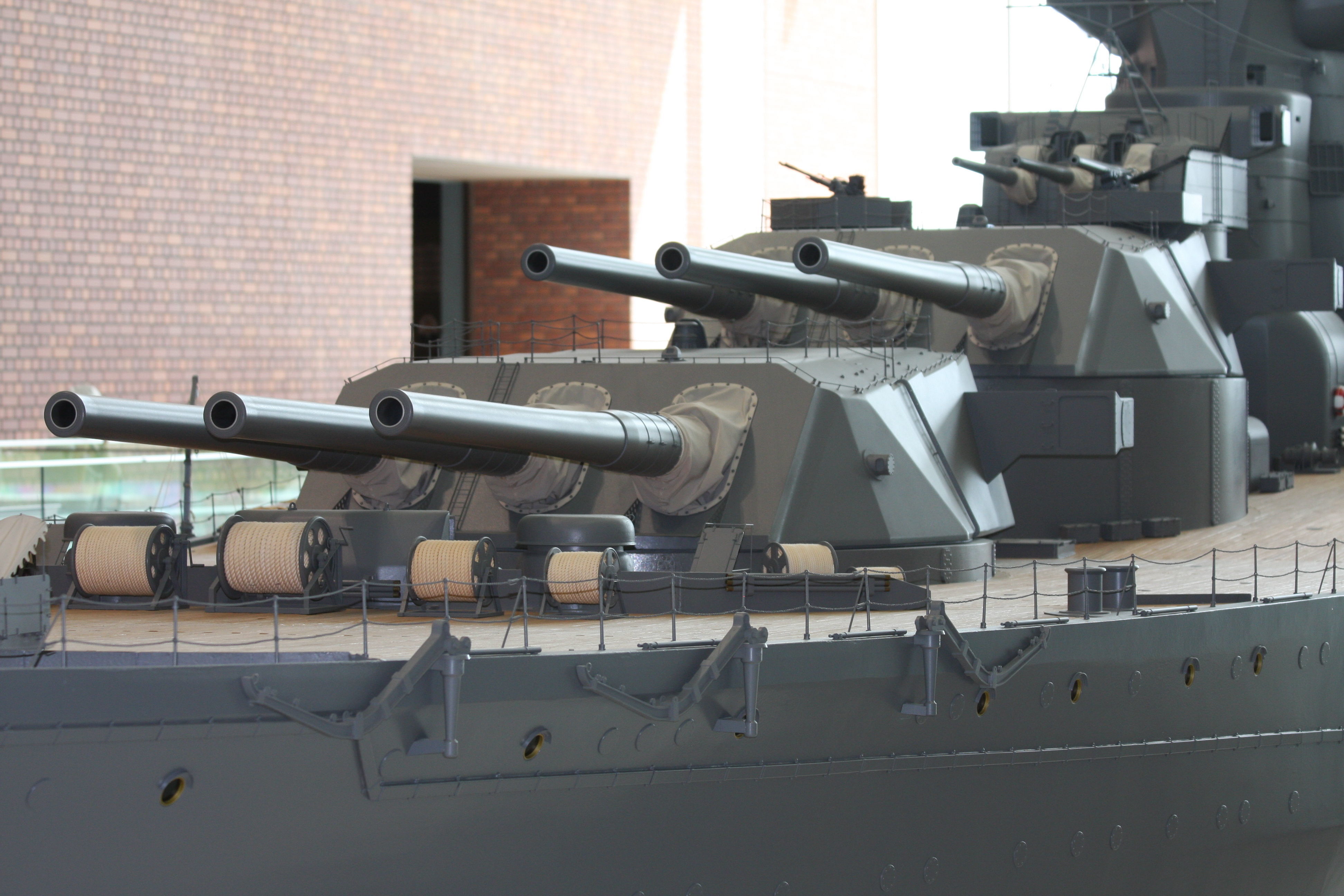 main caliber guns 3D print model_14