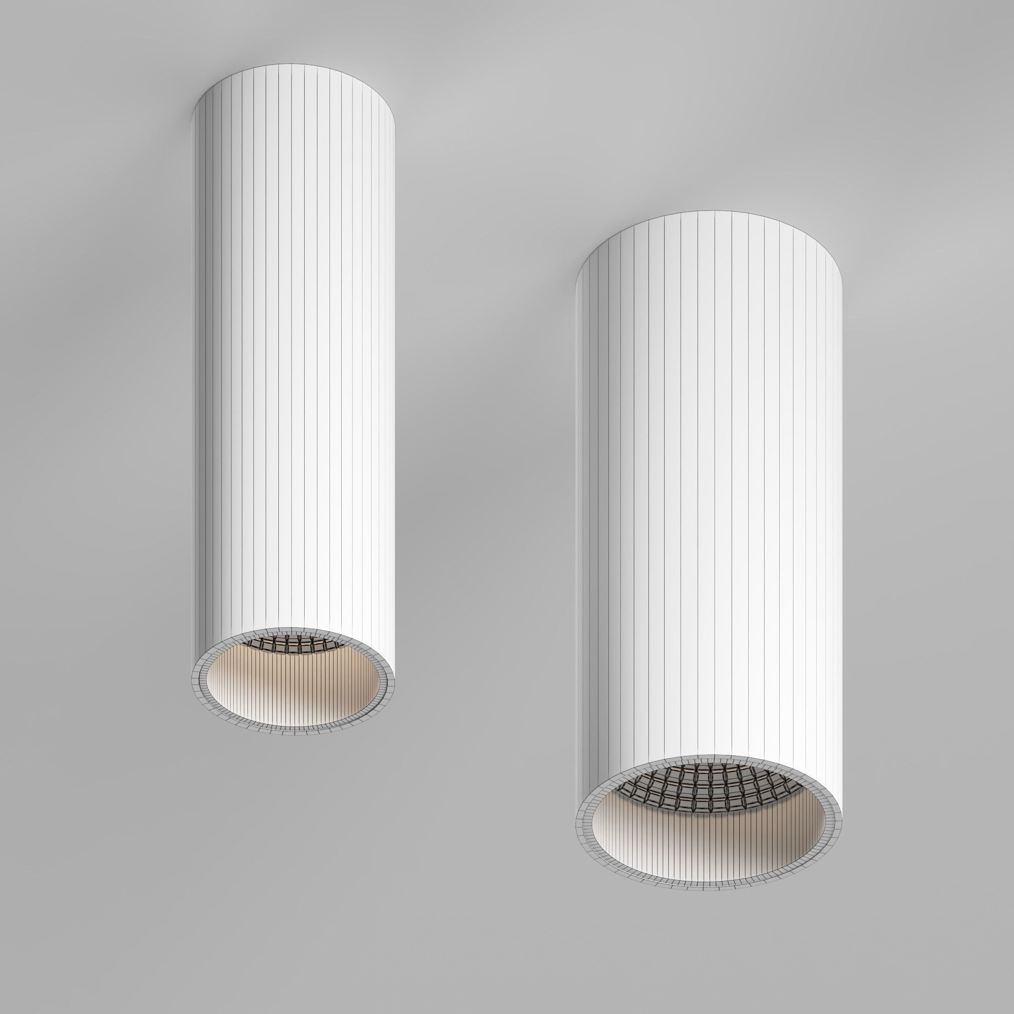 HOKASU Tube lamp Free 3D model_2