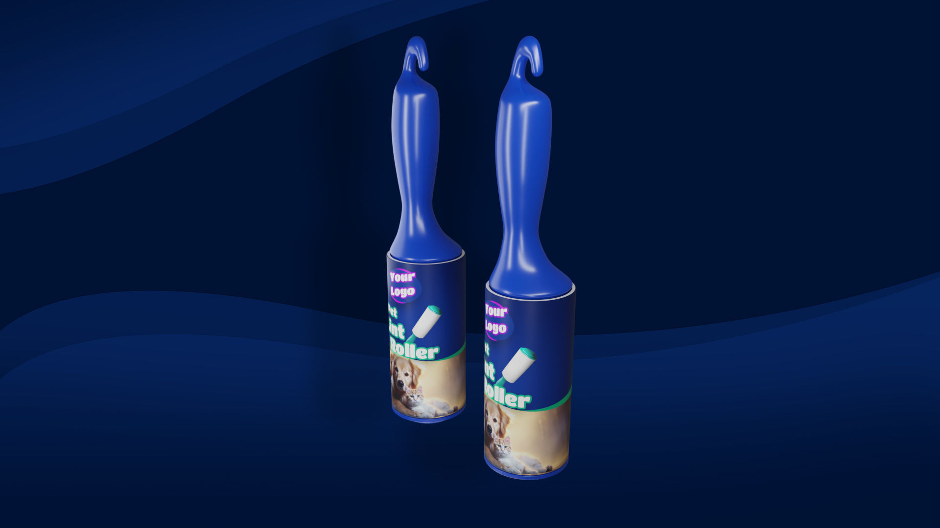 Pet Lint Roller 3D Model 3D model_1