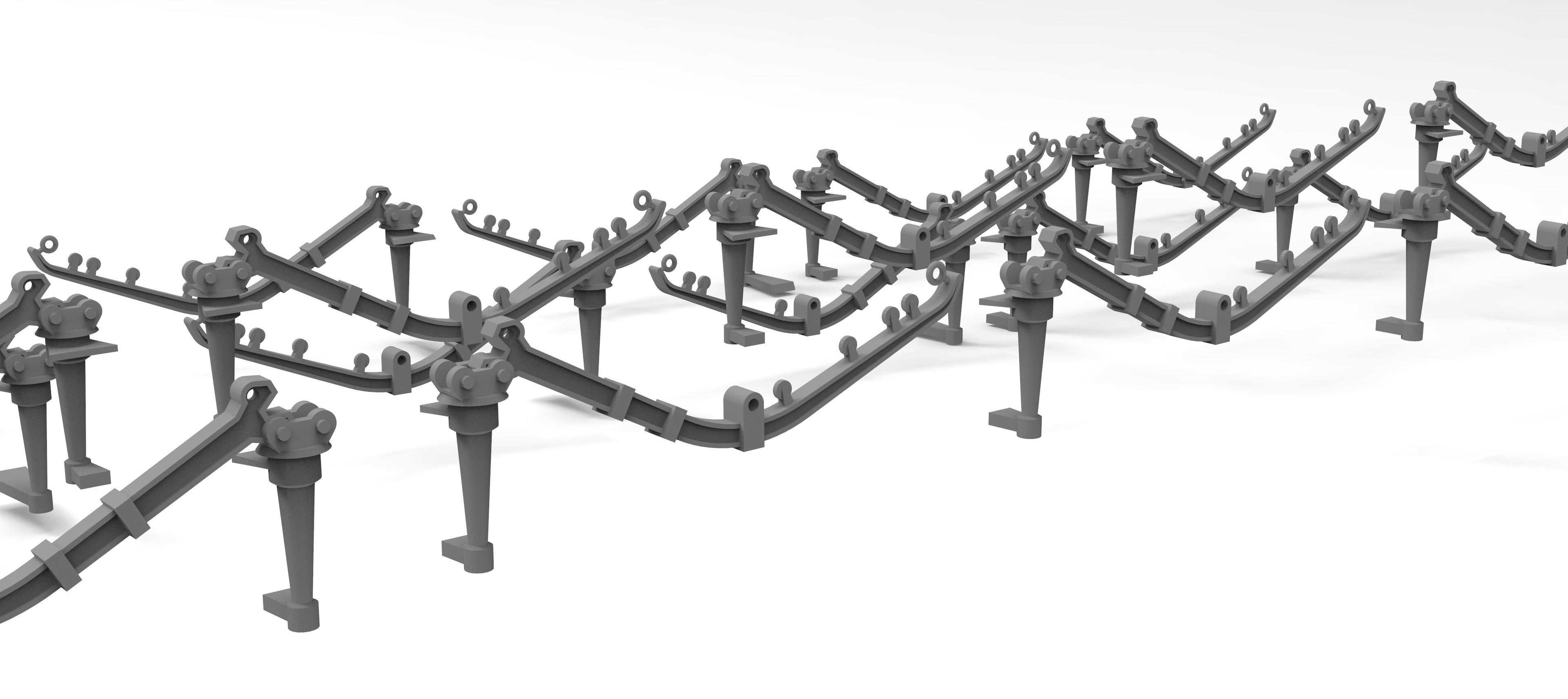 crane beam for boats 3D print model_2