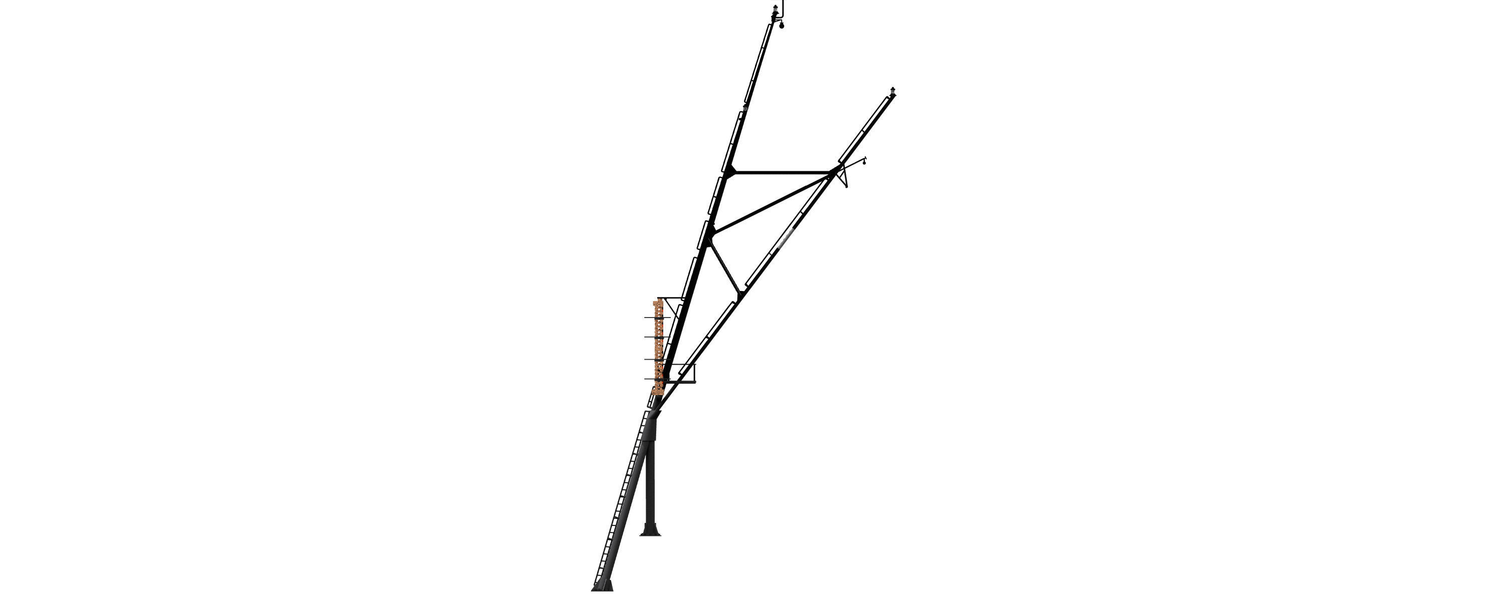 main mast 3D print model_2