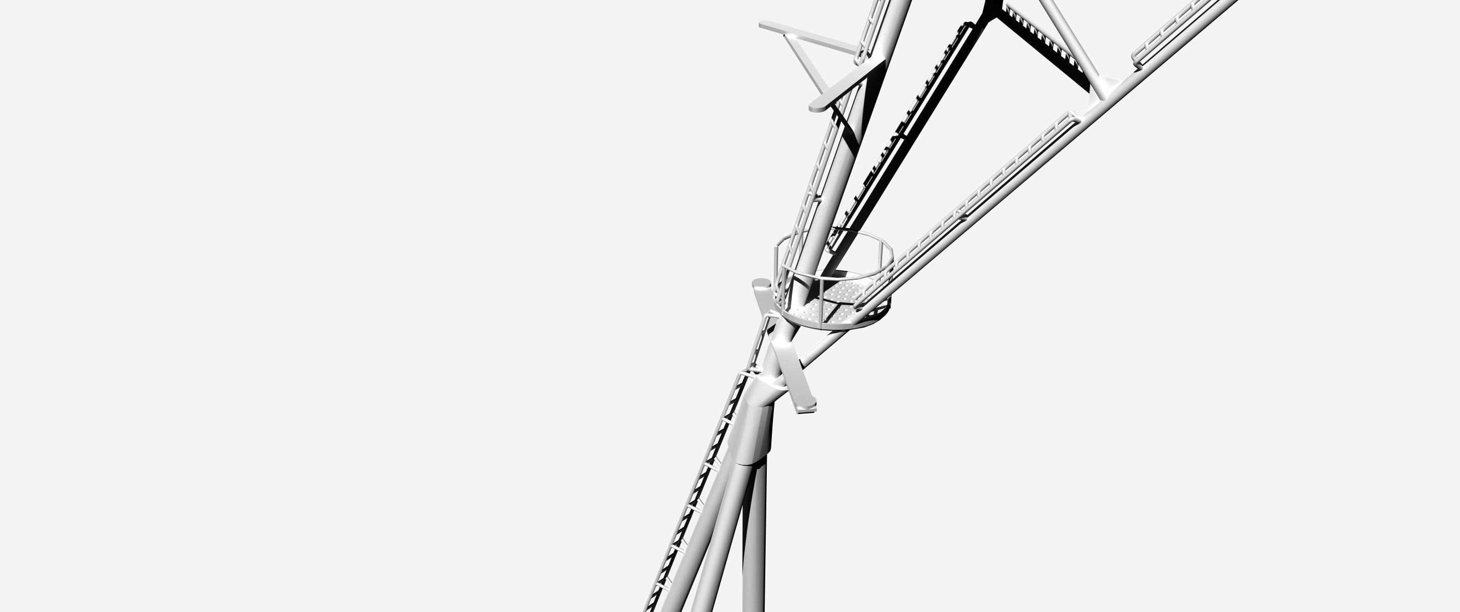 main mast 3D print model_12