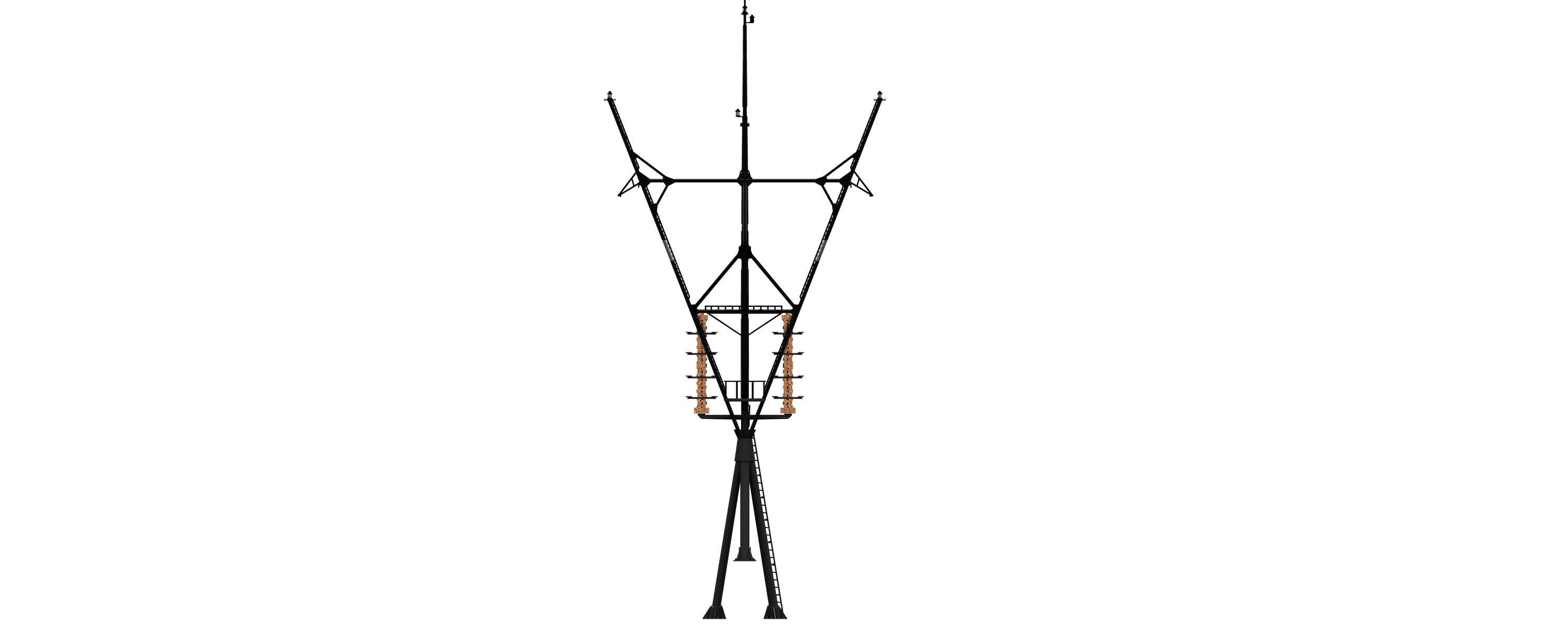 main mast 3D print model_3