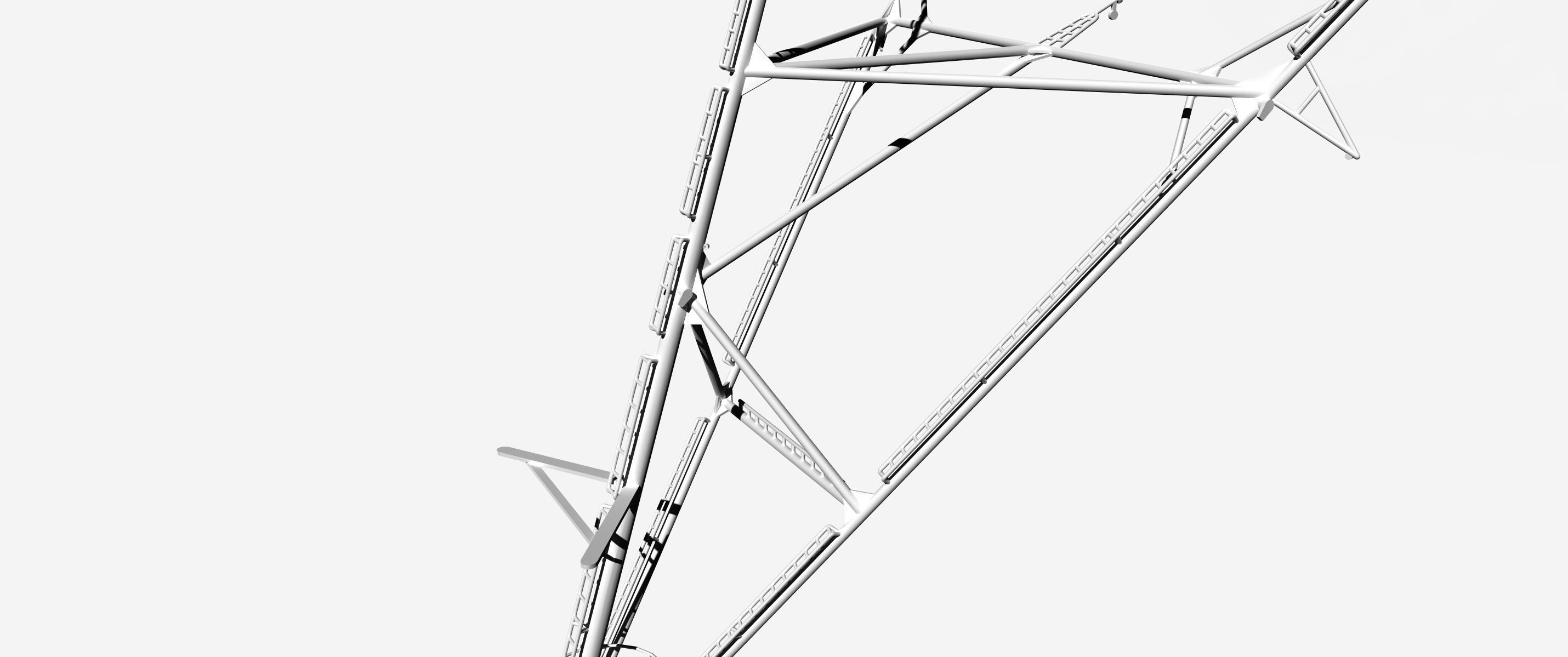 main mast 3D print model_13