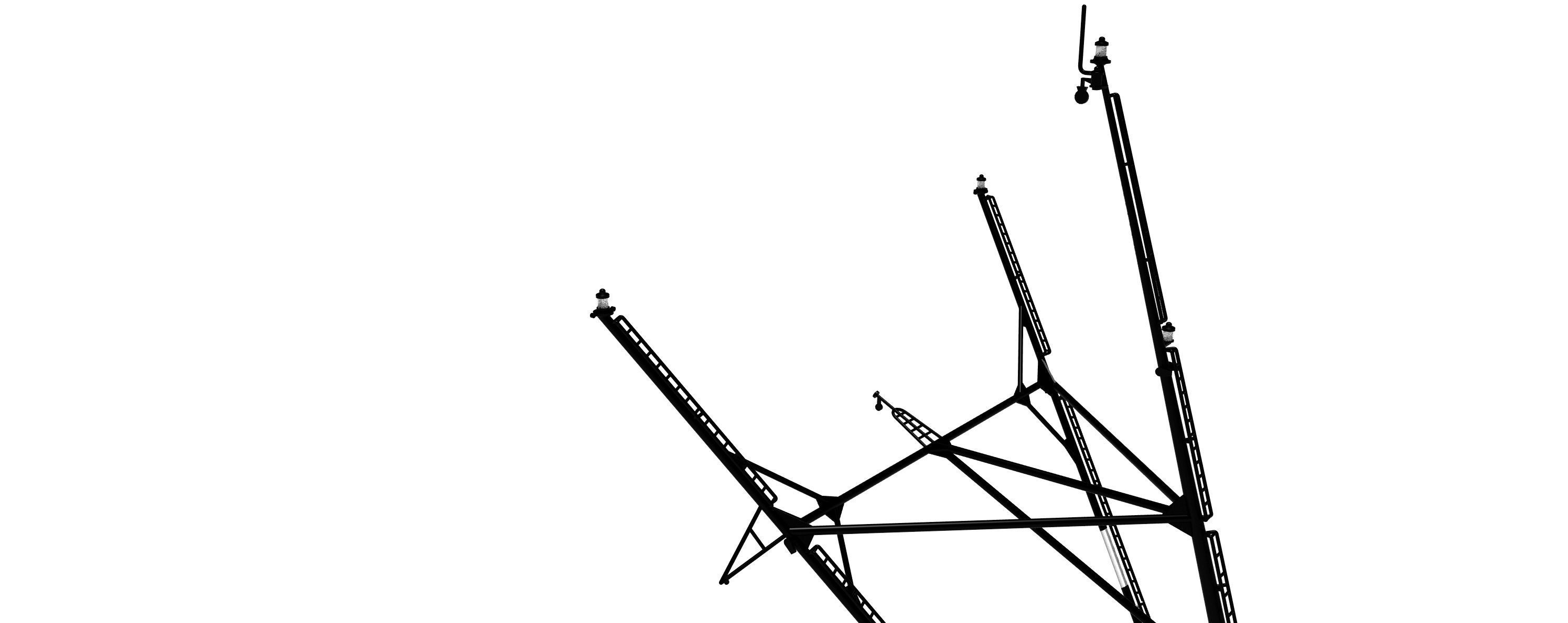main mast 3D print model_4