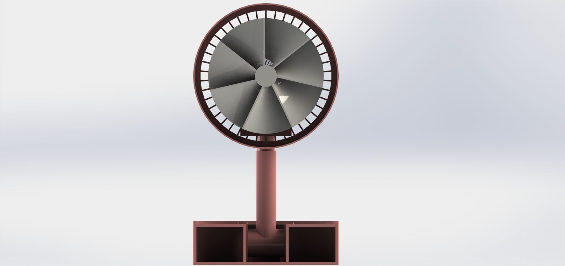 Mini Fan Free 3D print model_4