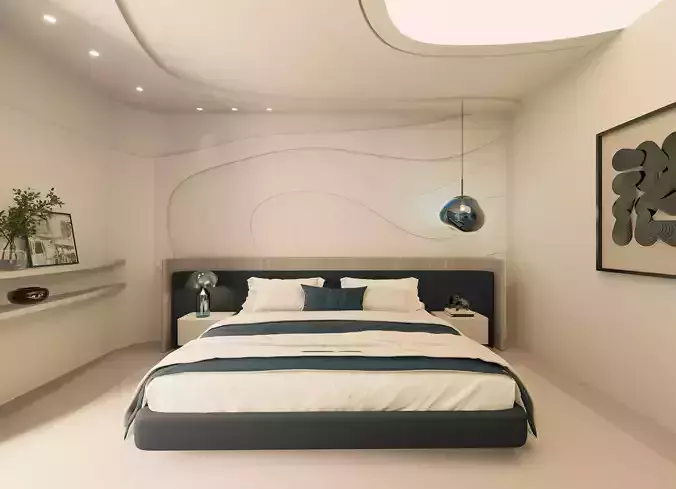 Bedroom Interior Design 3D model