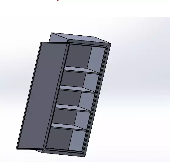 cupboard box 3D model_0