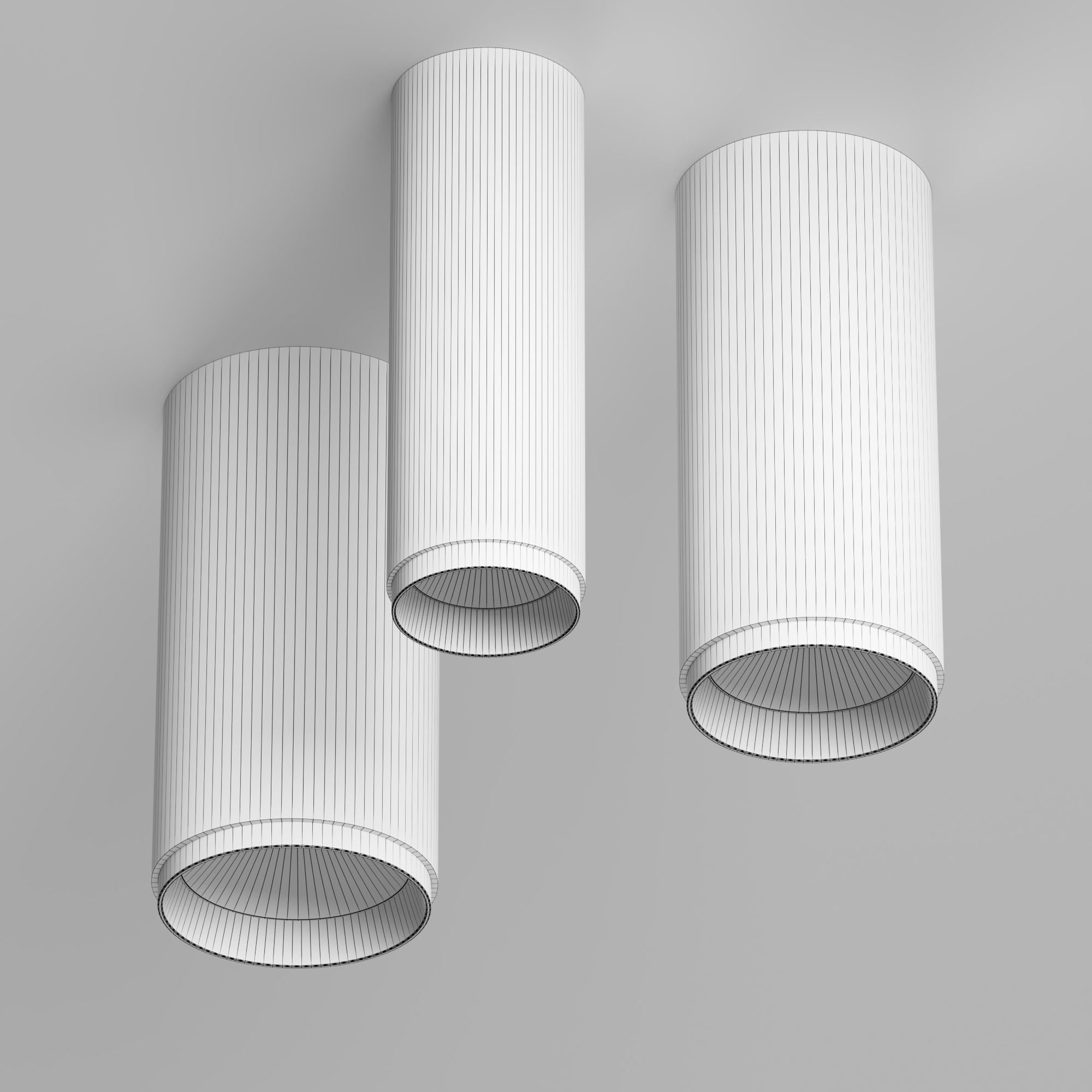 HOKASU Tube Zoom lamp Free 3D model_3