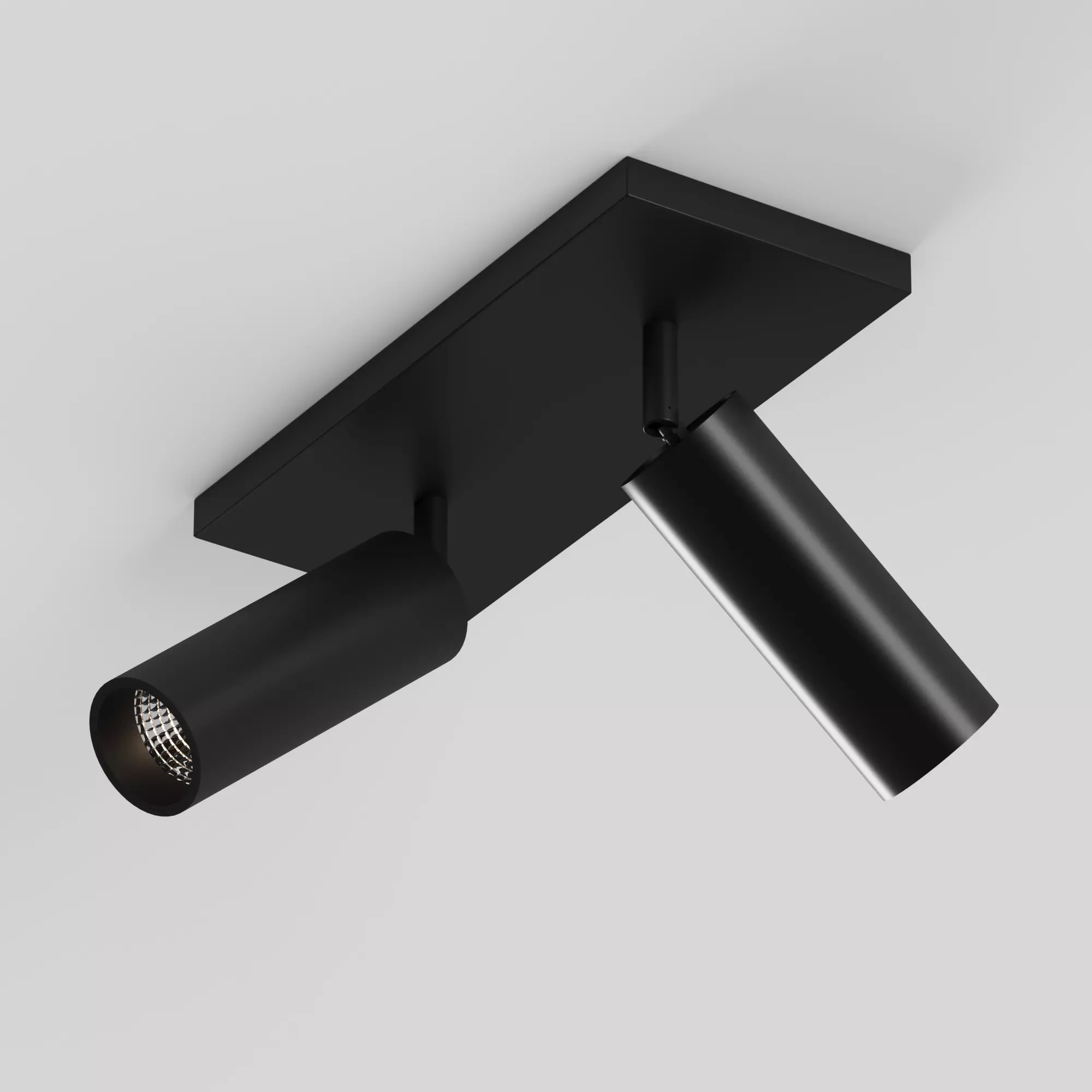 HOKASU Tube DUO lamp with swivel mount Free 3D model_0