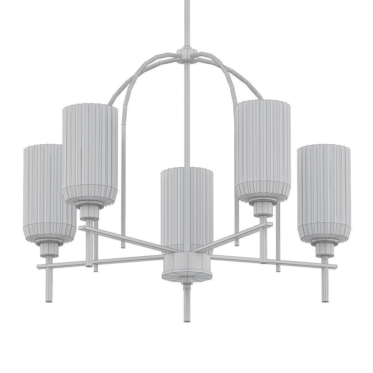 Espy Chandelier 3D model_4