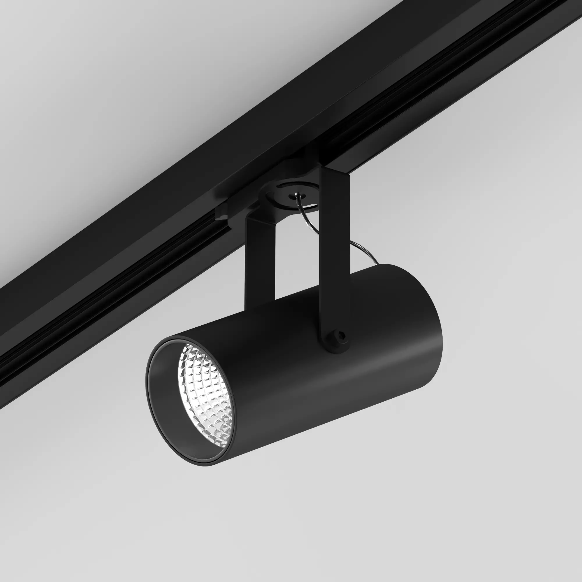 Track light HOKASU Tube Clip TR2 Free 3D model_0