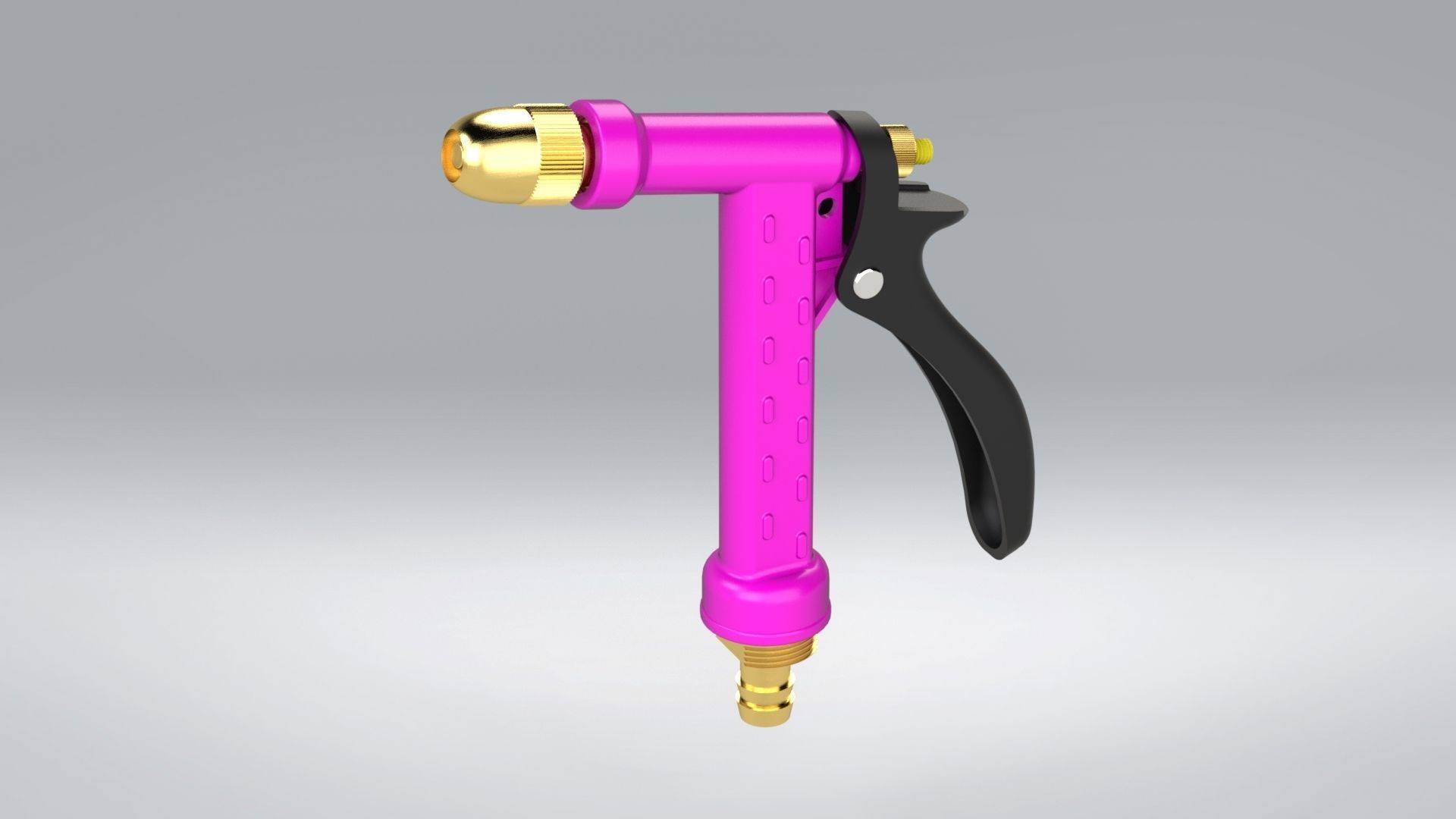 Garden water gun 3D model_18
