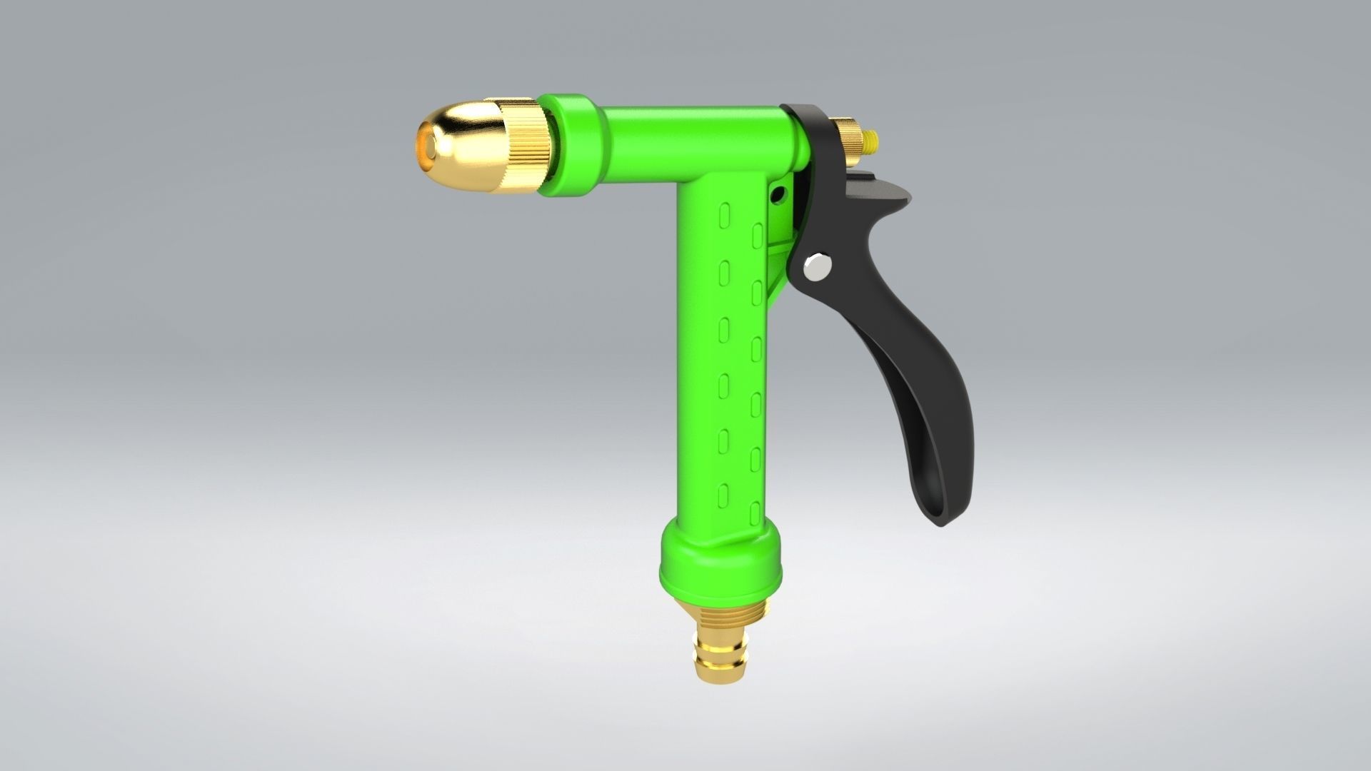 Garden water gun 3D model_17