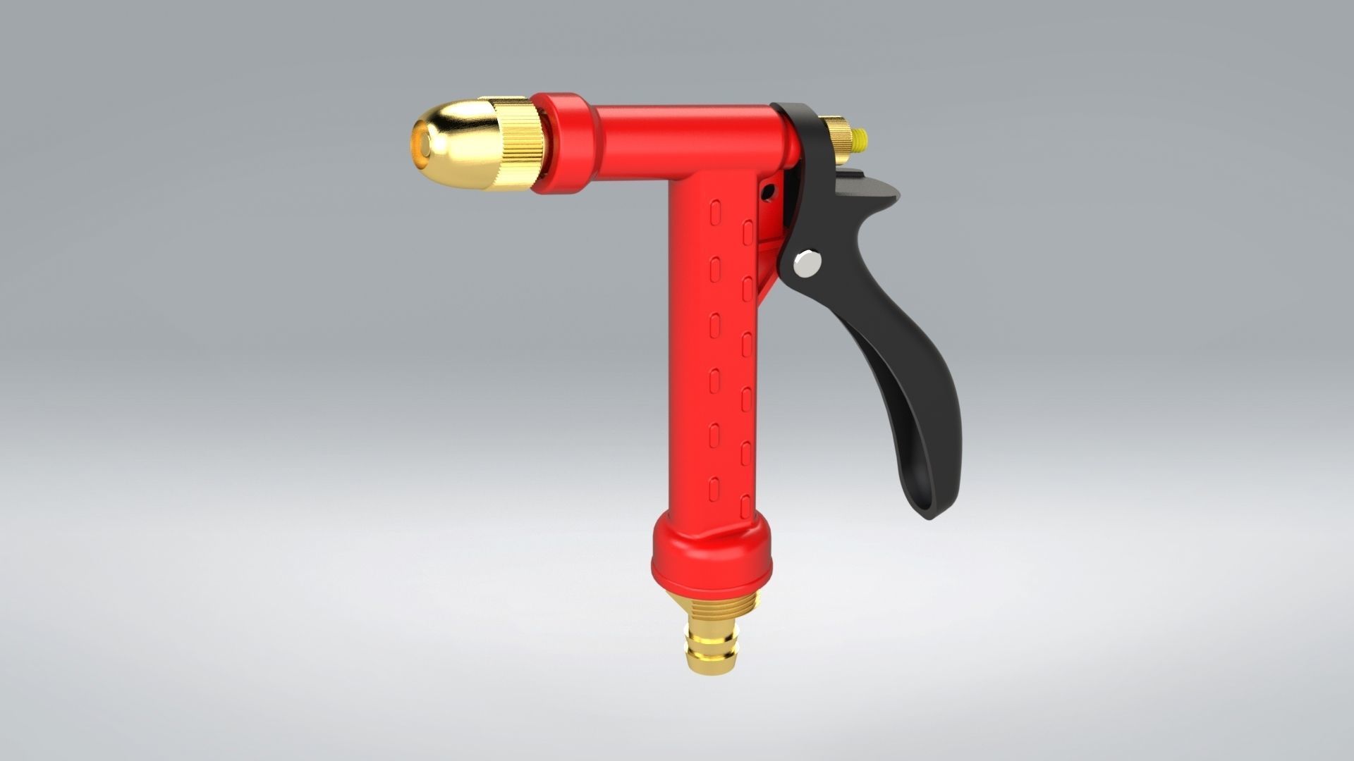 Garden water gun 3D model_19