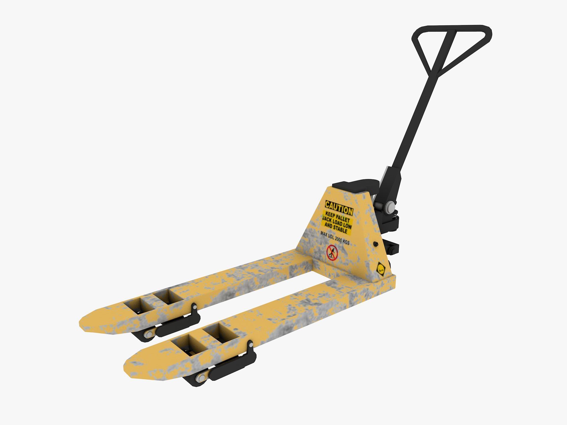 industrial warehouse equipments props pack Low-poly 3D model_29