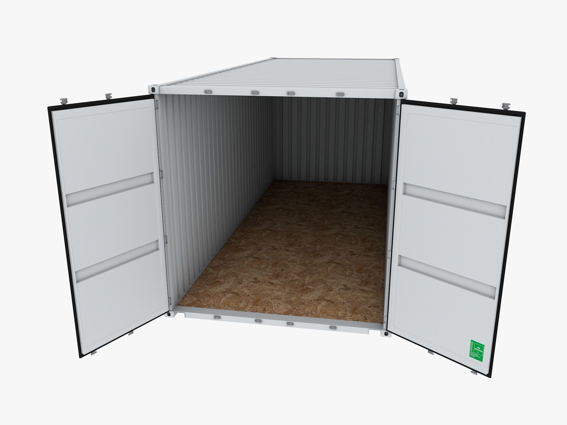 industrial warehouse equipments props pack Low-poly 3D model_21