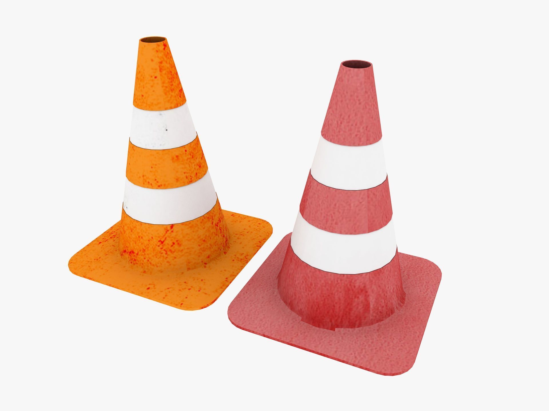 industrial warehouse equipments props pack Low-poly 3D model_64