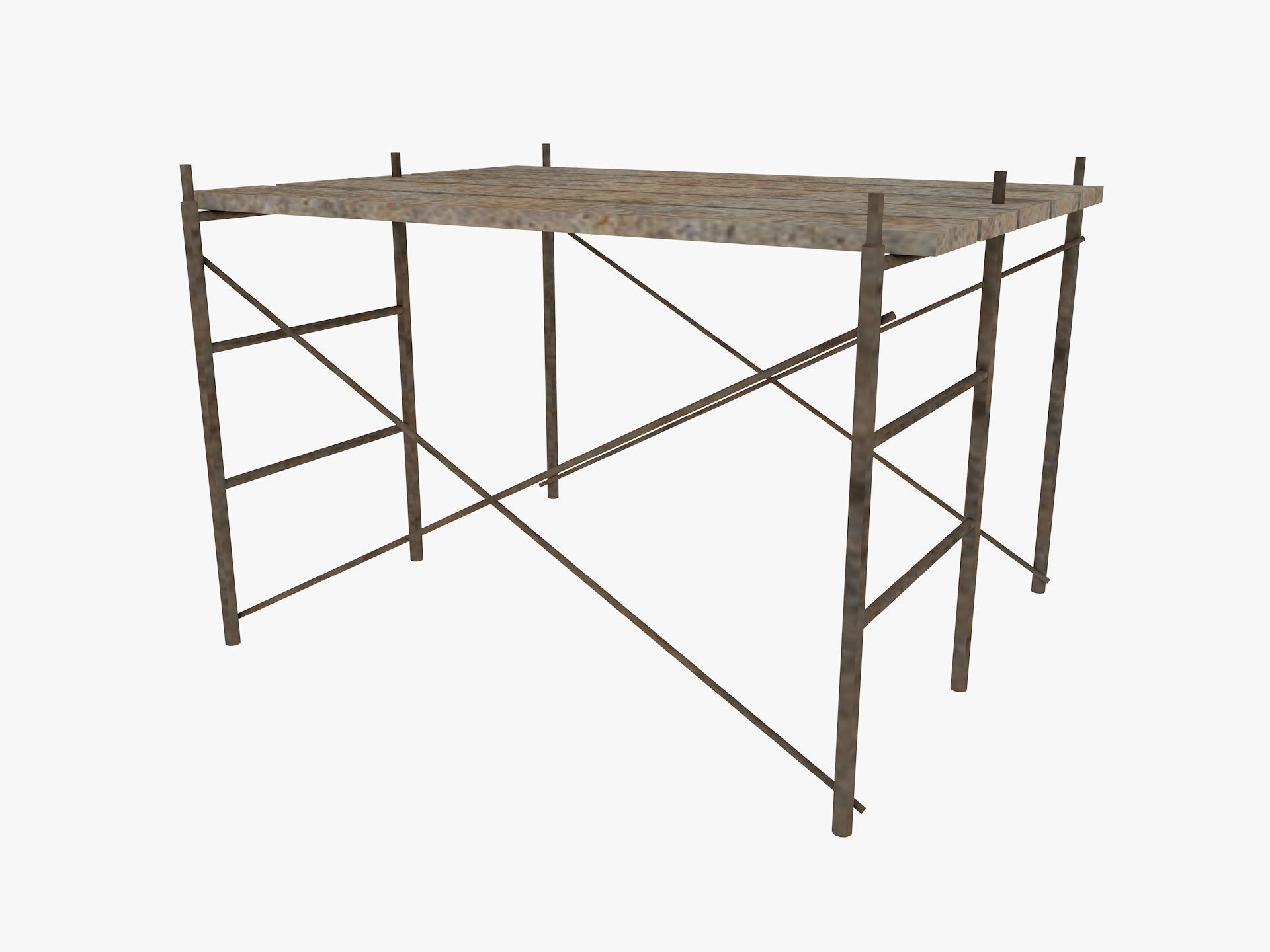 industrial warehouse equipments props pack Low-poly 3D model_56