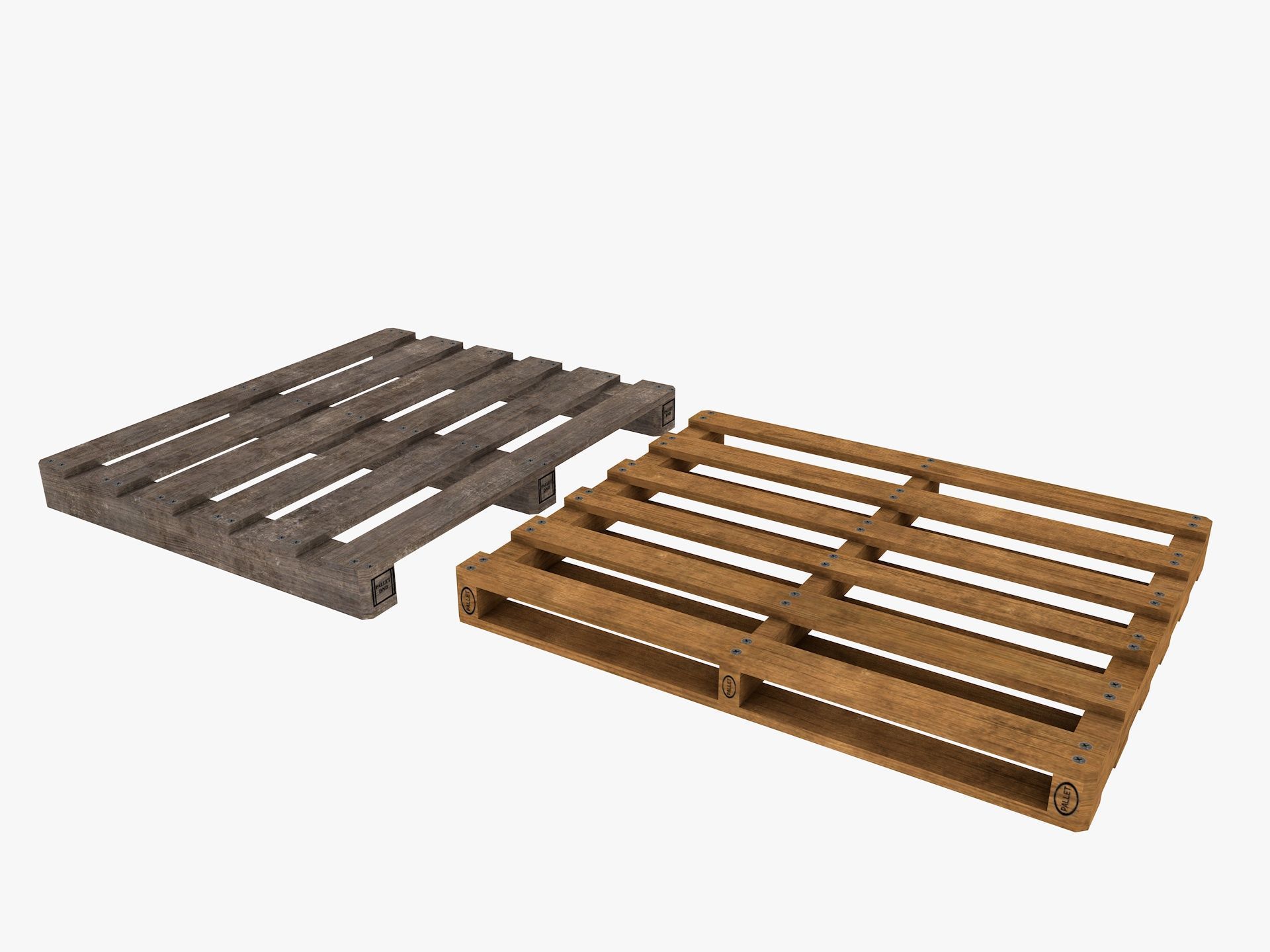 industrial warehouse equipments props pack Low-poly 3D model_31