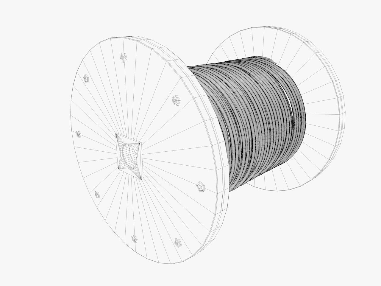 industrial warehouse equipments props pack Low-poly 3D model_51