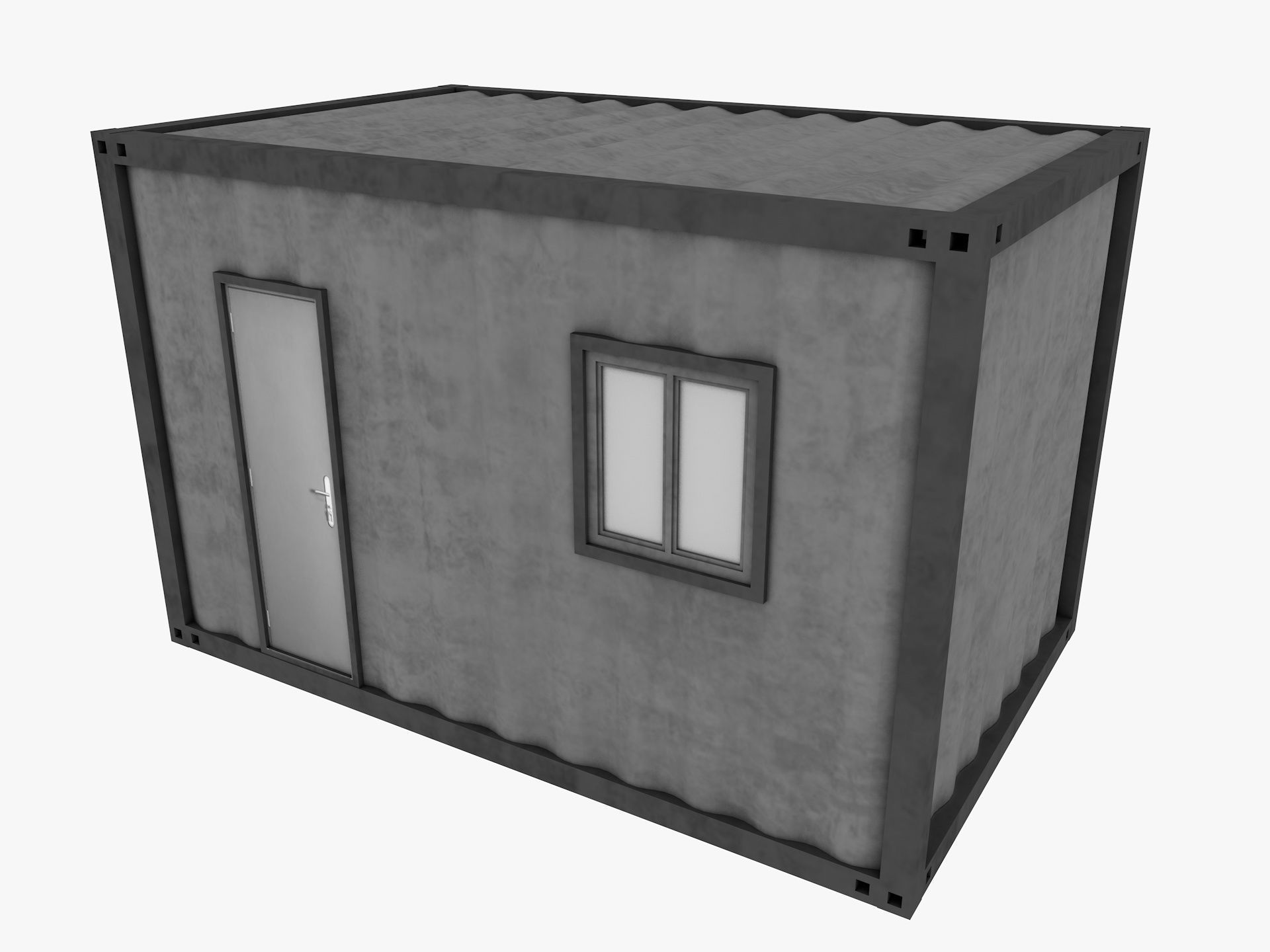 industrial warehouse equipments props pack Low-poly 3D model_86