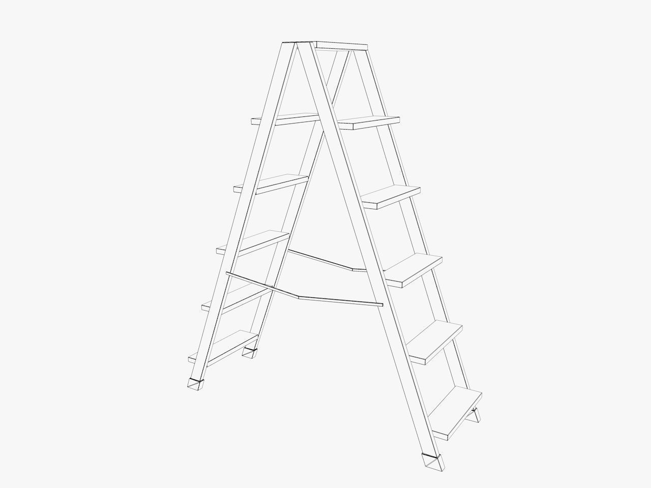 industrial warehouse equipments props pack Low-poly 3D model_75