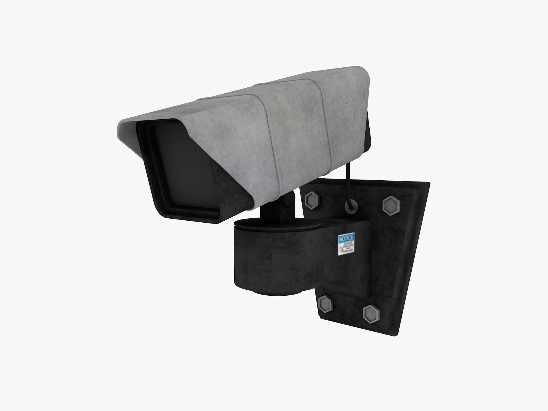 industrial warehouse equipments props pack Low-poly 3D model_33