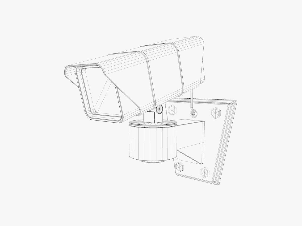 industrial warehouse equipments props pack Low-poly 3D model_34