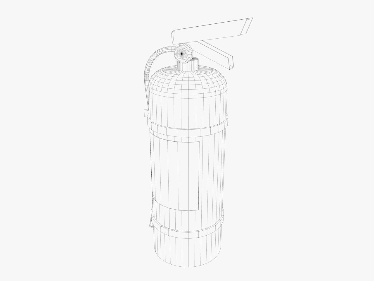 industrial warehouse equipments props pack Low-poly 3D model_67